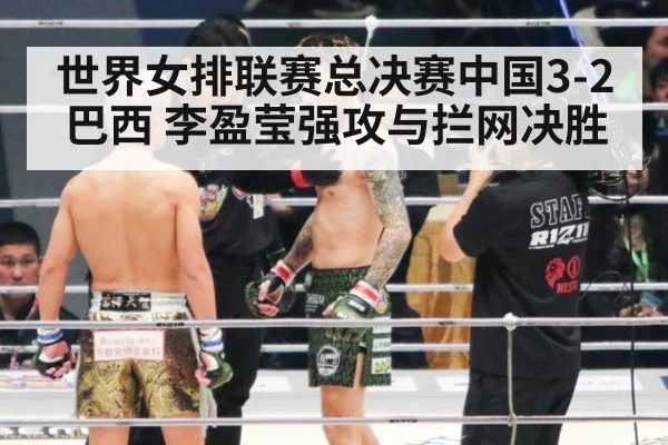 世界女排联赛总决赛中国3-2巴西 李盈莹强攻与拦网决胜